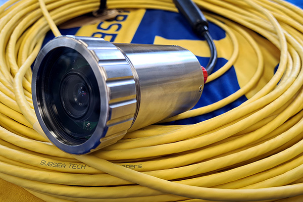 Régie vidéo sous-marine UVS100IP – système d'inspection Subsea Tech