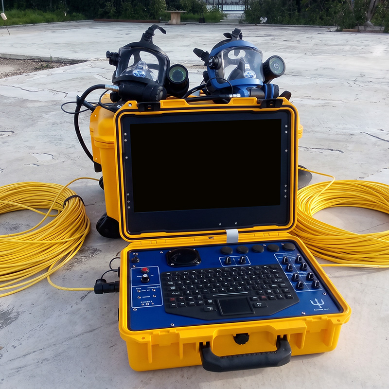 UVASIP Régie vidéo tractée TUVS100IP – système d'inspection sous-marine
